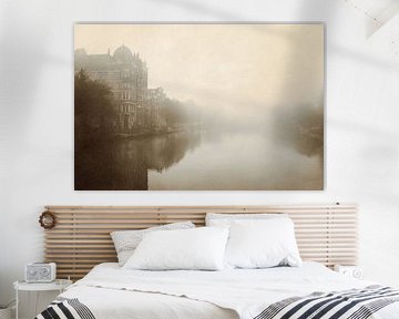 Ochtendmist aan de Amstel van Franka Poulain