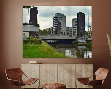 The city bridge, drawbridge in Weert