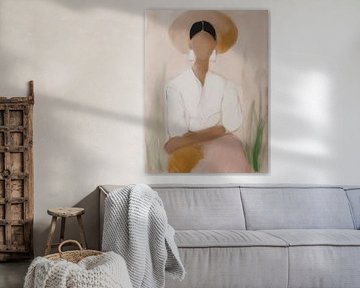 Soft Presence, portrait moderne dans des tons doux sur Studio Allee