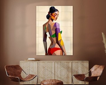 Goldene geometrische Anmut