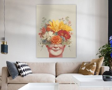 Floral Veil by Artclaud