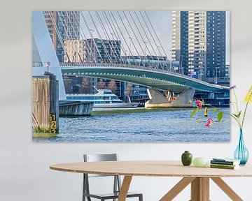 Rotterdam von Süden nach Norden von Frans Blok - Fotos, Kunst und weitere Wanddekoration