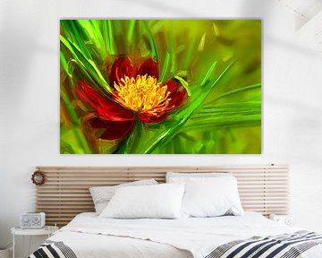 Kleurenpracht in het groen