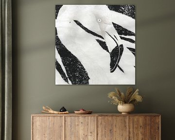 Moderner Flamingo von Chromatic Storm Studio