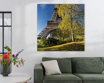 Eiffeltoren in ihr herfst von David Bleeker