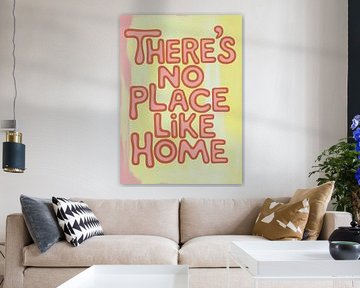 No Place Like Home: Warm Retro Typography by Niklas Maximilian