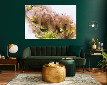 Sea lavender in ice 3