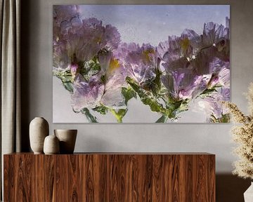 Sea lavender in ice cream