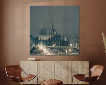 La cathédrale de Cologne la nuit sur Marc Stoppenbach