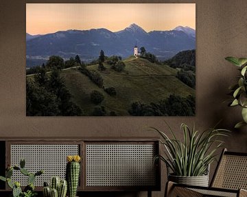 Stille über dem Tal –  Wunderschönes Slowenien von Rolf Schnepp