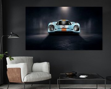 Gulf Porsche RCR 917 Le Mans sur Thomas Boudewijn