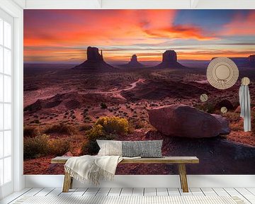 Monument Valley sunrise by Albert Dros