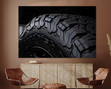 Profile of an off-road tyre by Bas Fransen