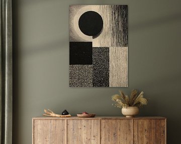 Geometrische abstractie en texturen van Niklas Maximilian