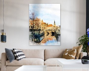 Innenstadt Alkmaar, Nordholland, Niederlande von Danny de Klerk