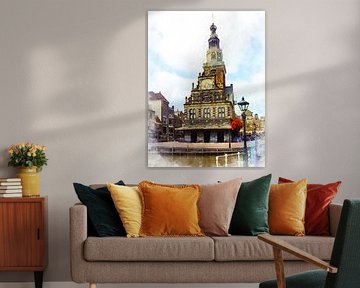 Waaggebäude, Alkmaar, Nordholland. von Danny de Klerk