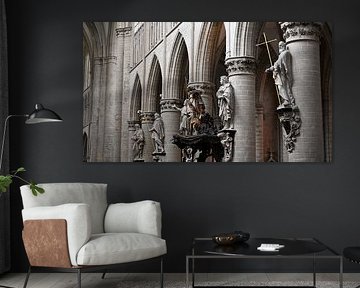 Stone Silence in the Cathedral