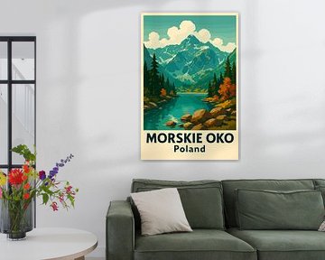 Vintage Travel Morskie Oko