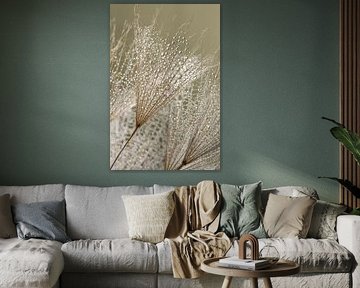 Fragile balance: Close-up of natural tranquillity by Marjolijn van den Berg