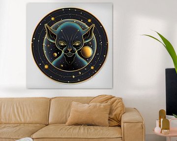 Golden Constellation Guardian by Vythryd Arts