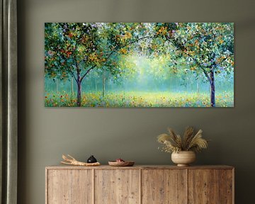 Flower meadow | Under Blossom and Sunlight by Art Whims