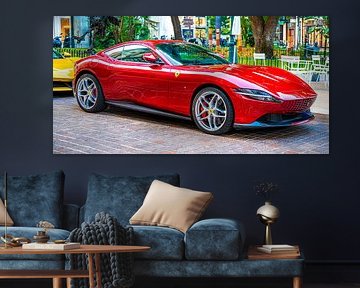 Ferrari Roma grand touring car in Monaco by Sjoerd van der Wal Photography