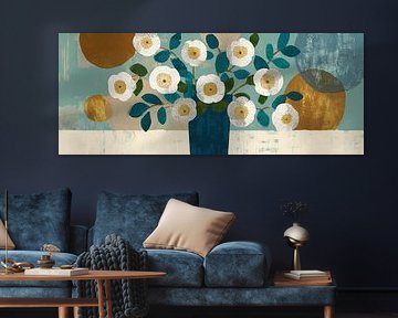 Bright Blooms in Pots by Flower Studio