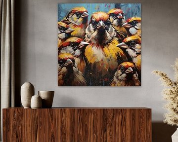 Bird Artwork by Eye catching paintings