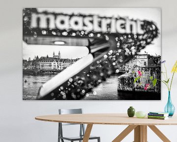 Stadtansicht von Maastricht vom Weihnachtsstern aus gesehen