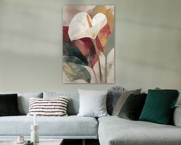 Anthurium in Soft Focus