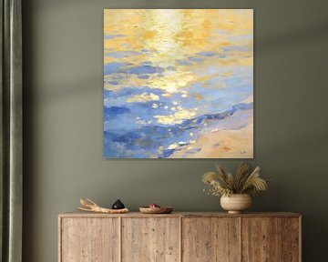 Zon op water van Mellow Art