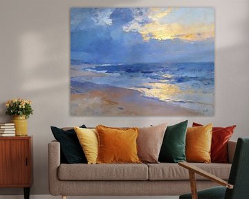 Na de zon — Kustafschrijving van Mellow Art