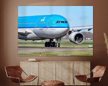 KLM Airbus A330-200 with a special story. by Jaap van den Berg