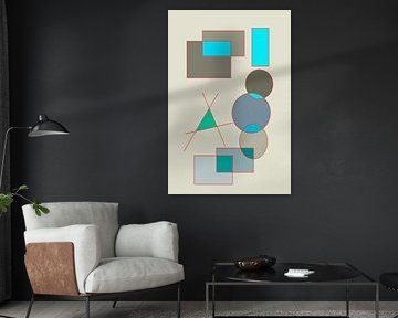 Neo-Suprematist compositions