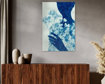 Botanische Figurenstudie