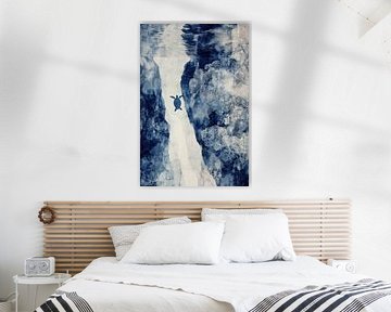 Korallen-Schlucht-Schildkröte