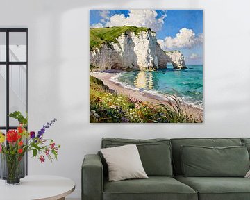 Beautiful Destinations - Étretat, France 1 van Johannas Art Creations