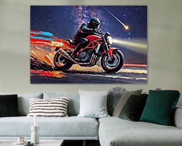 Mit dem Motorrad durch Nacht VI