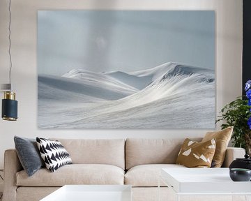 Weiße Wellen der Stille