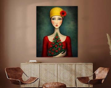 Mary and the Melancholy by vincenzomarzocchiartist