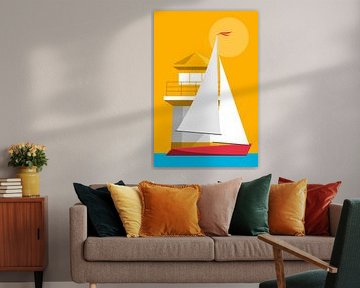 Sailing Home von Marja van den Hurk