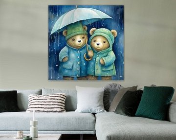 Happy rainy day by Jutta Maria Pusl