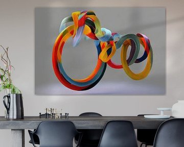 Interlaced Ribbon Loop von Christian Ovís