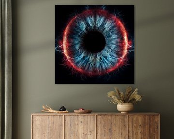 Bague Iris électrique