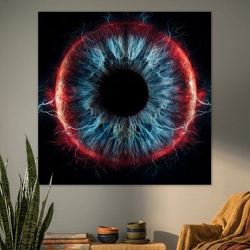 Bague Iris électrique