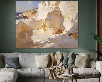 Sun on Silent Stone von Johannas Art Creations