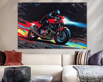 Mit dem Motorrad durch Nacht VII