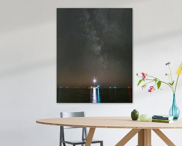 Under the Milky Way by Ewold Kooistra