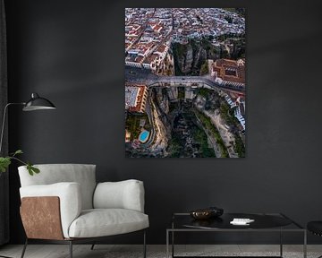 Über der Schlucht von Ronda, Spanien von Ewold Kooistra