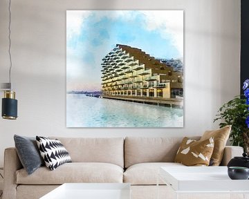 Sluishuis, Amsterdam, Nordholland. von Danny de Klerk